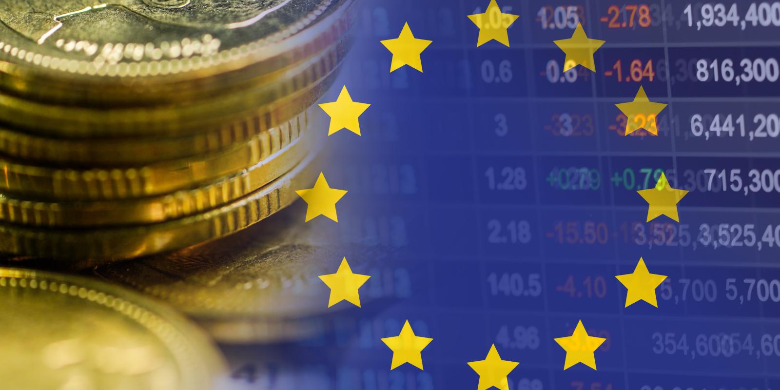 invertir en mercado europeo bandera