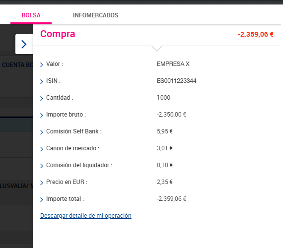 Detalle de compra