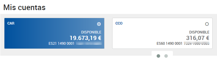 Mis cuentas.