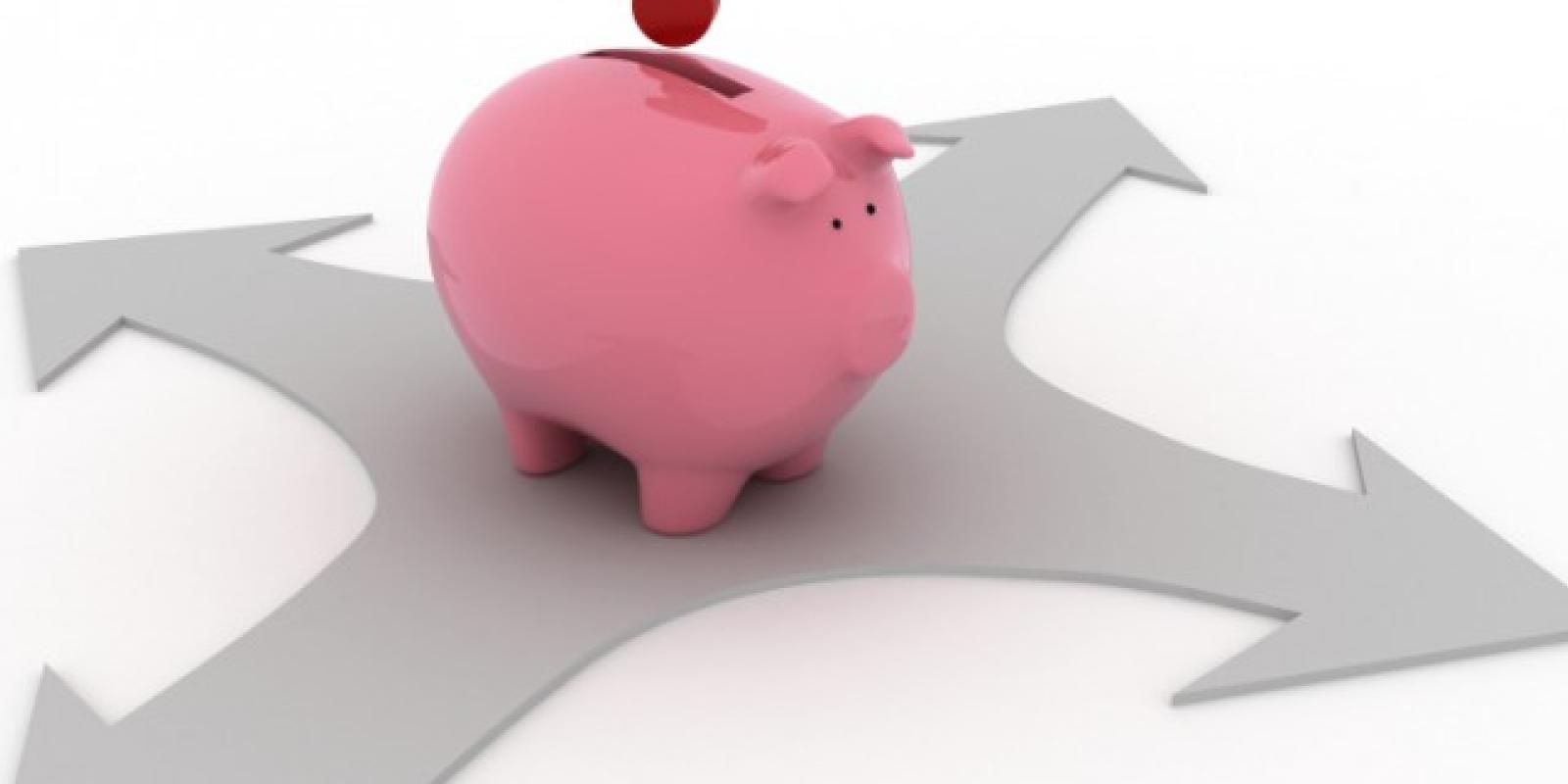 Hucha en varias direcciones