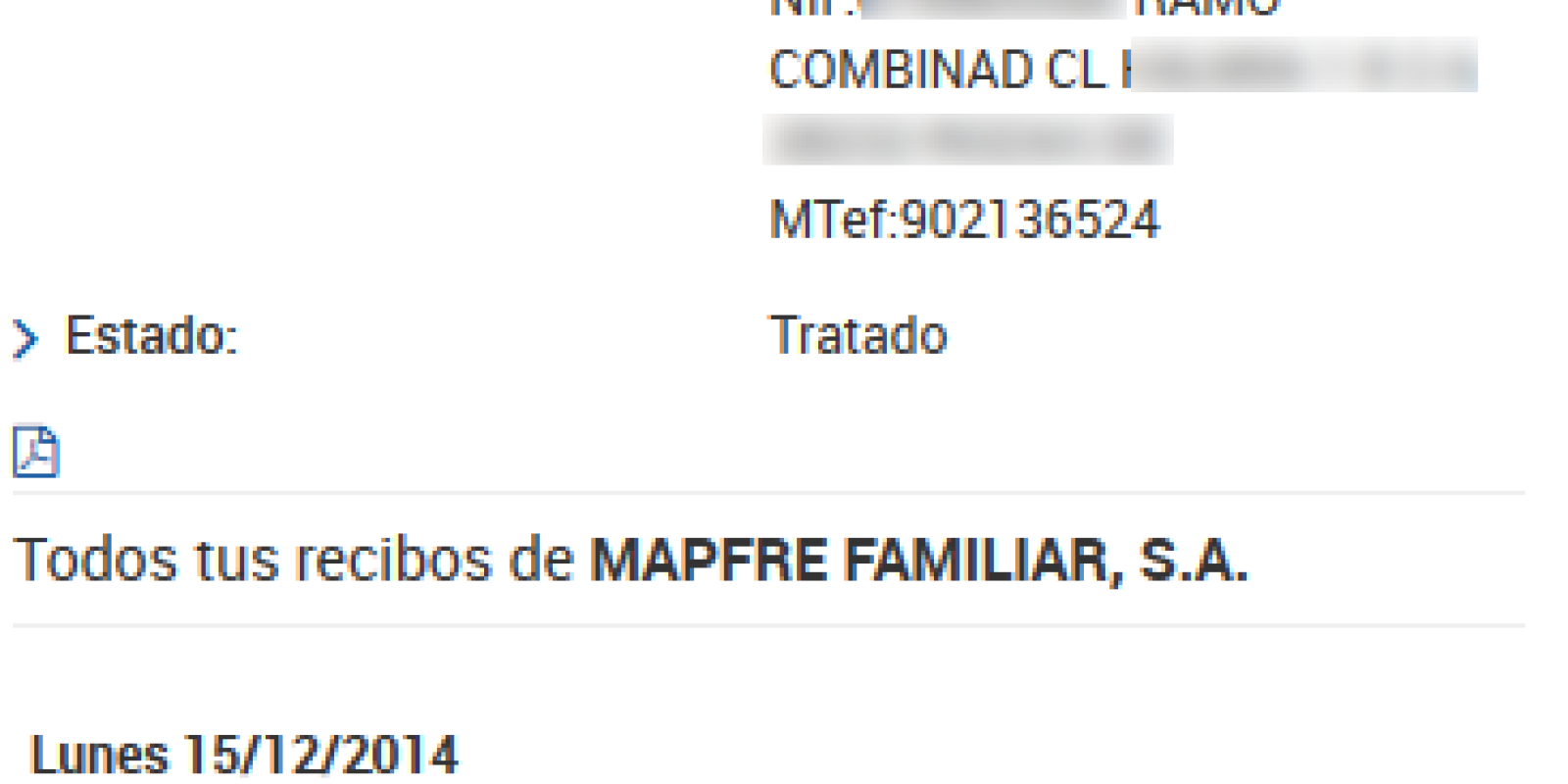 recibo
