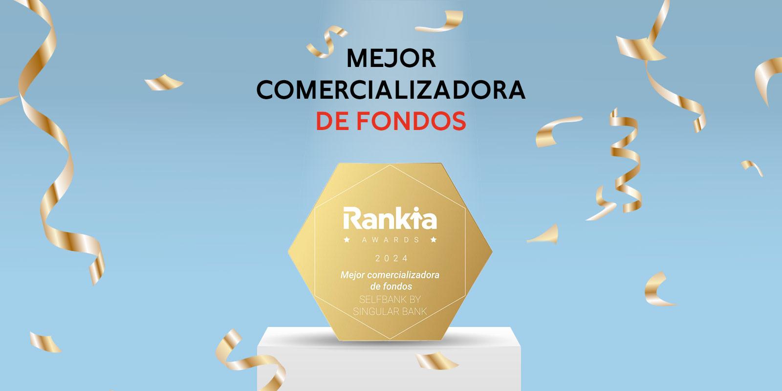 Premio Rankia Mejor comercializadora de fondos 2024