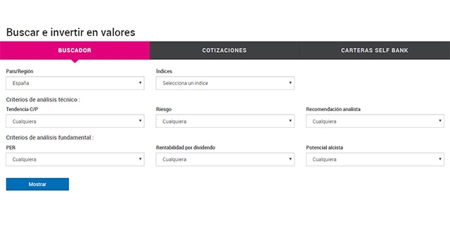 Buscador de valores