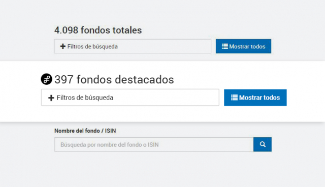 Universo de fondos destacados