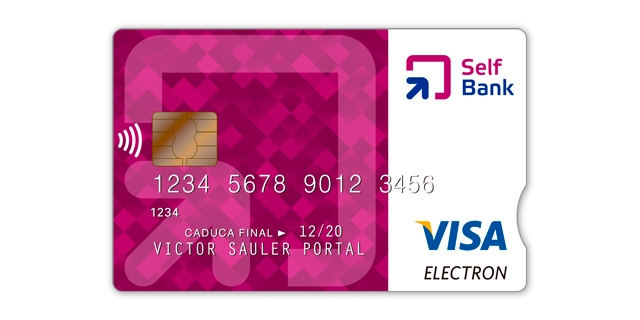 Tarjeta de débito Visa Electrón